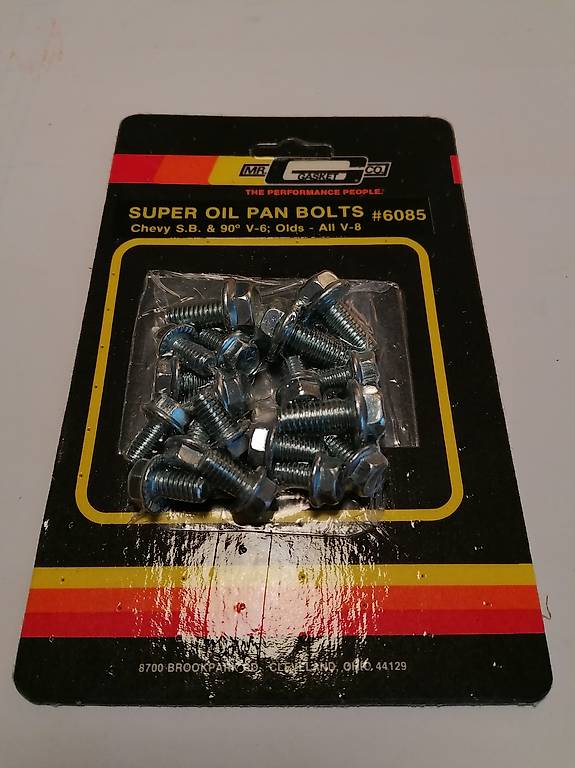 Chevrolet Small Block Super Oil Pan Bolts Mr.Gasket 6085 im Kanton