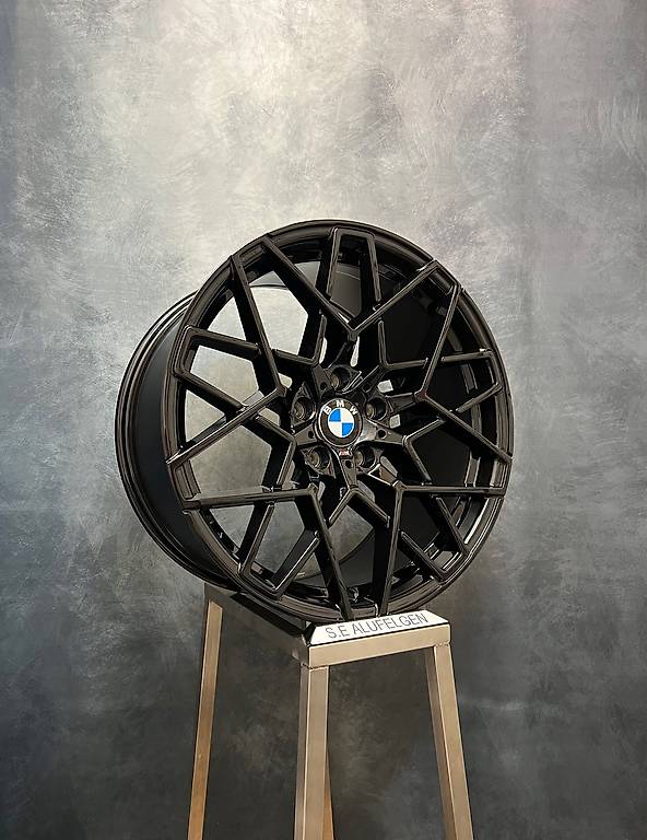 19 Zoll Alufelgen Knut für BMW 2024 3er F30 F31 E90 E91 E92 Schwarz