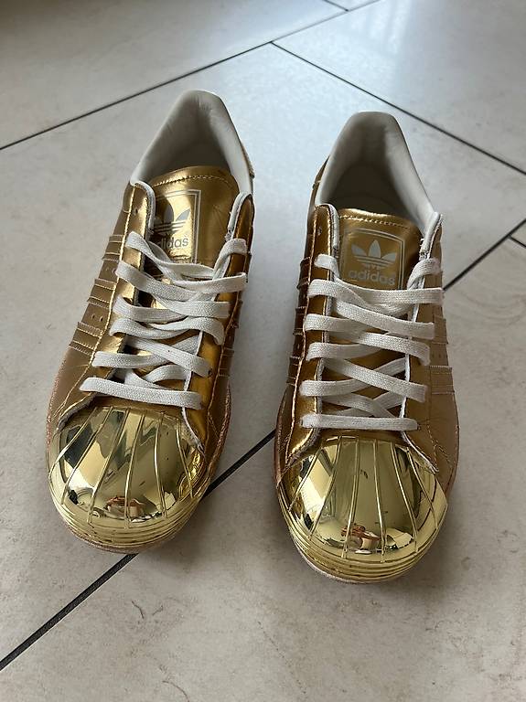 Adidas turnschuhe gold on sale