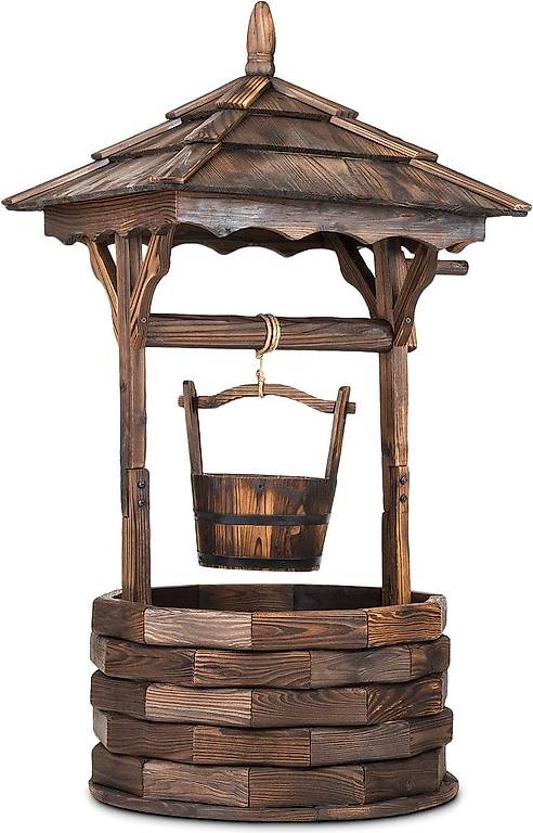 DekoBrunnen, Garten Dekoration, Gartenbrunnen, Höhe 135 cm im Kanton