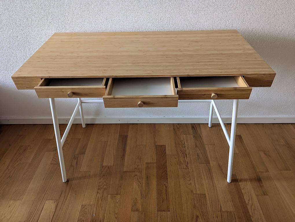 Bambus Schreibtisch Ikea Lillasen im Kanton Zrich - tutti.ch