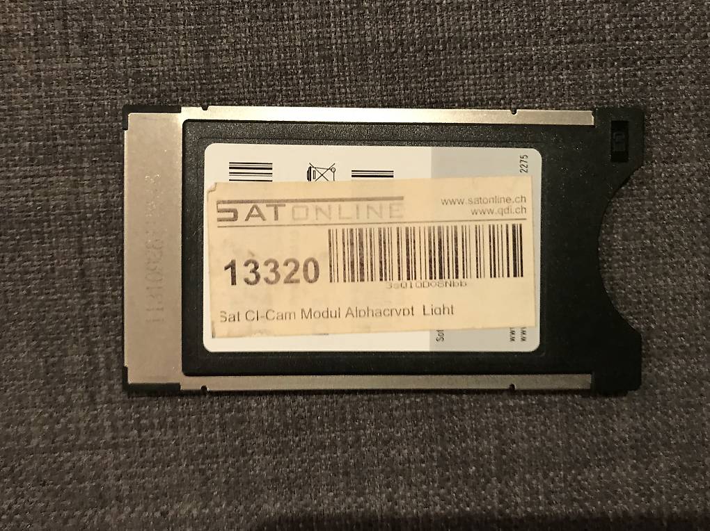 Hd Karte Für 12 Monate Satellit Alphacrypt Light CI-Modul Rev. 2.2