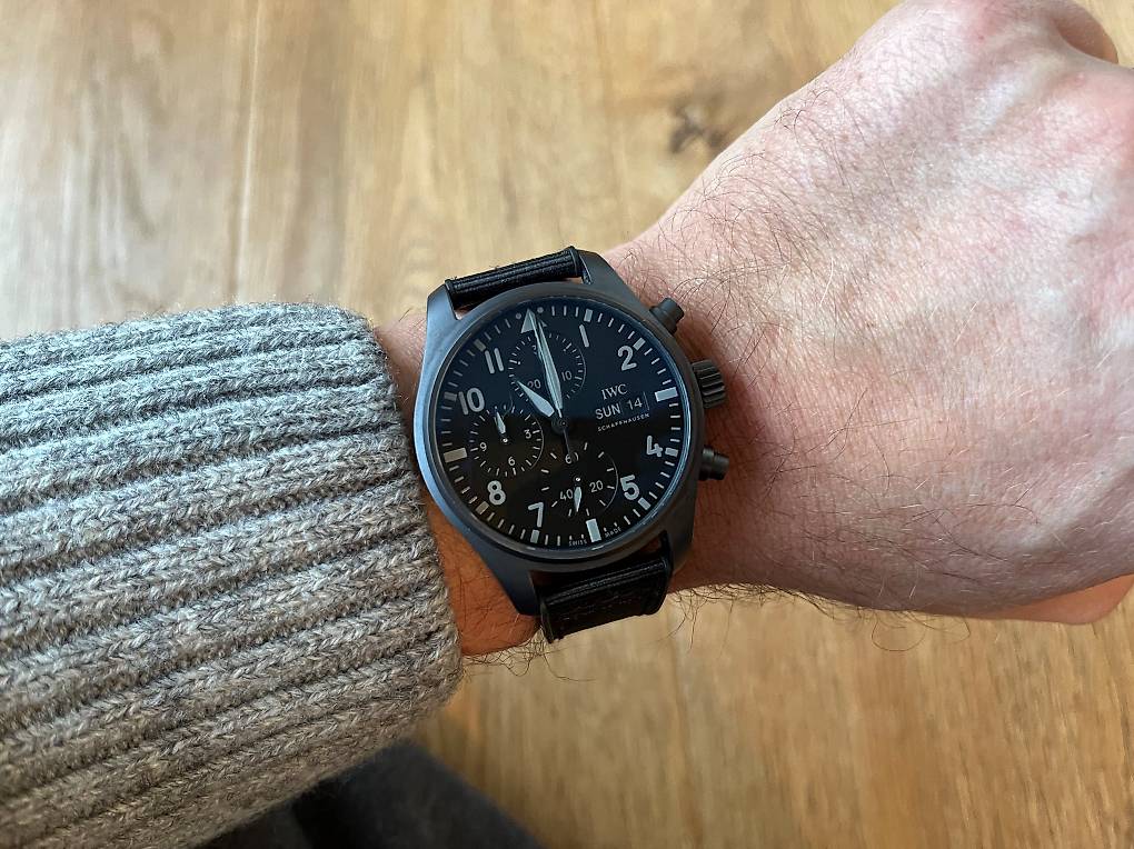 Pilot's Watch Chronograph Top Iwc Doppelchronograph