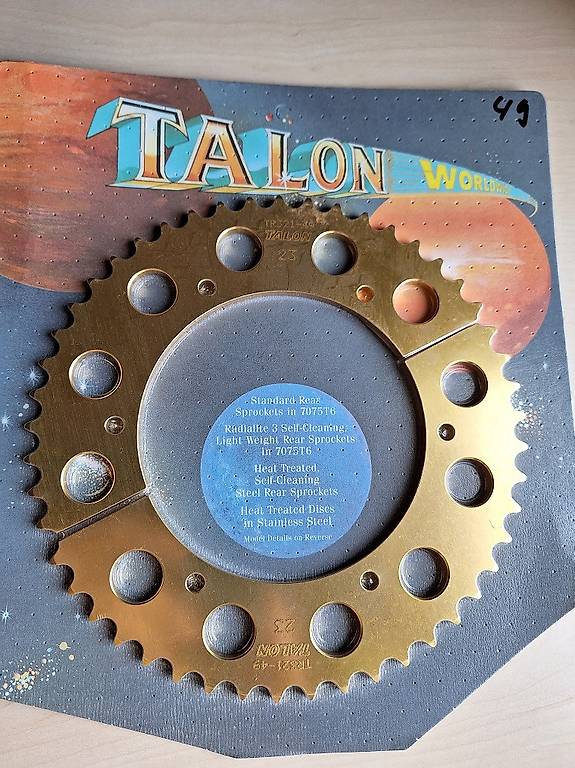 Talon Kart Kettenrad Hinten 77 Zähne Brandneu Zahnrad Karting