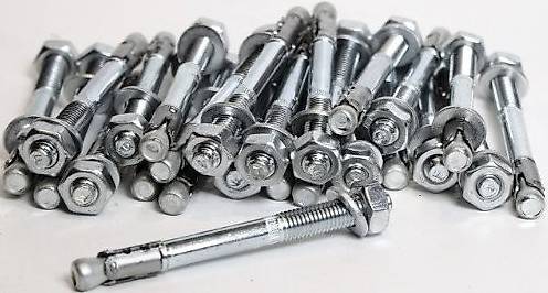 M10 Schwerlastanker Bolzenanker Keilanker Schwerlastdübel Dübel Verzinkt 10MM