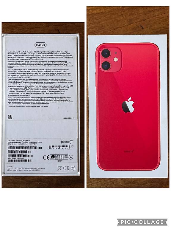 Apple iPhone 11 64GB PRODUCT(RED) im Kanton Thurgau - tutti.ch