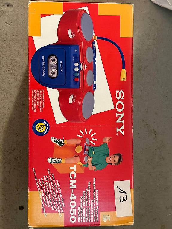 Vintage My First Sony TCM-4050 Cassette Recorder im Kanton Glarus