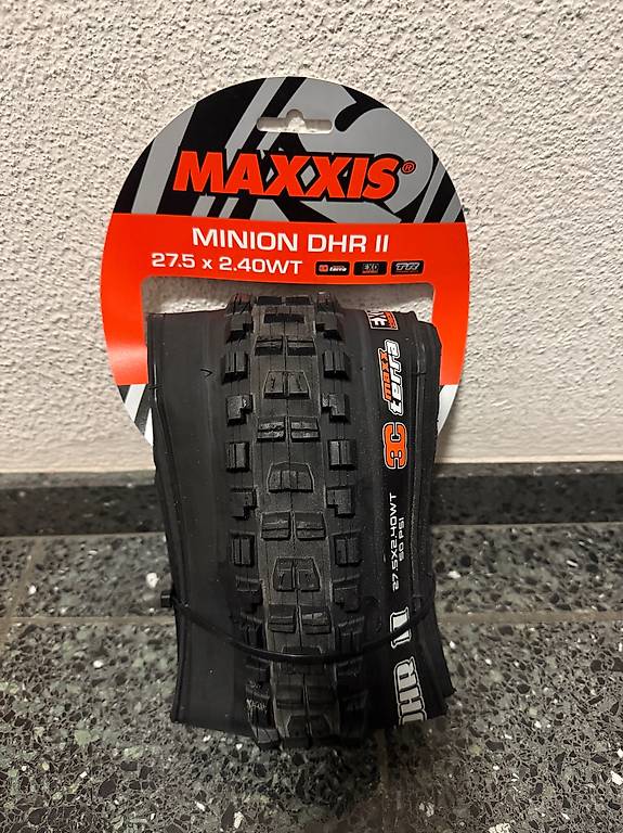 MAXXIS MINION DHR II WT TR EXO 60TPI 3C TERRA 27.5X2.40 im Kanton