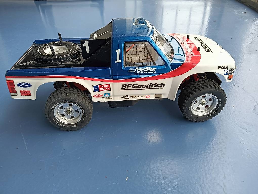 Vintage Tamiya 58161 Ford F150 Baja TA-02 RC TT 1/10 - Mod&eacute;lisme