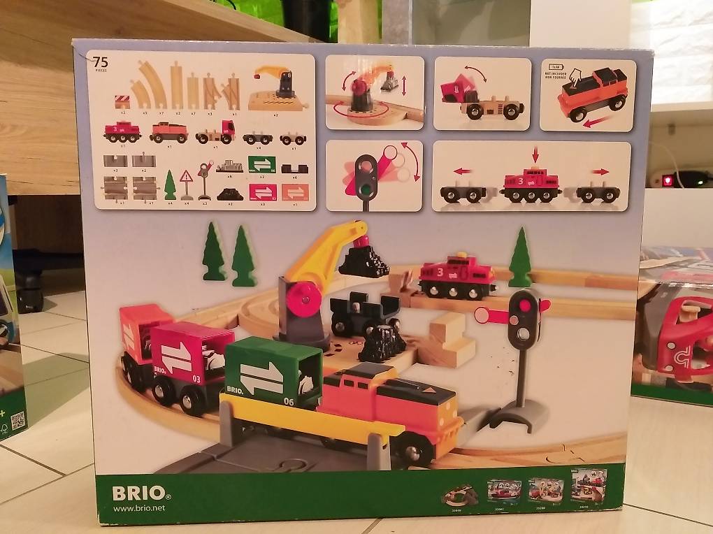10 blocchi di costruzione in legno adattatori compatibili con Duplo / Brio / Thomas / Lillabo (IKEA) - Italia