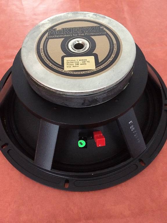 McKenzie Loud Speaker Driver C12100TC 30cm 100Watt 8Ohm im Kanton