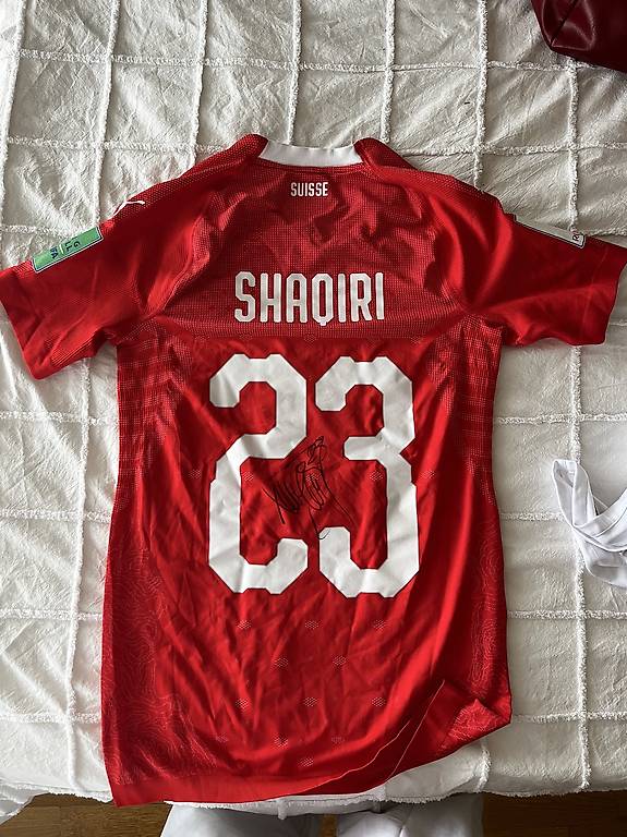 Maglietta originale nazionale Svizzera Cantone Ticino