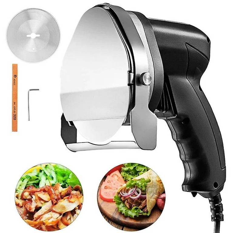 Dönnerschneider 80 W Kebabschneider Fleischschneidemaschine