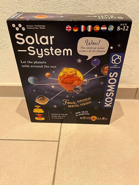 NEU Sonnensystem Solar System Kosmos Modell Planet Im Kanton Bern