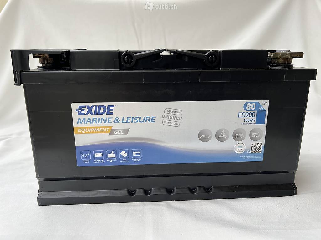 Batterie - Exide - ES900 - 12V - 80Ah