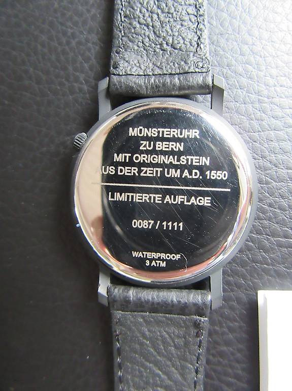 Bern Münster Uhr im Kanton Freiburg