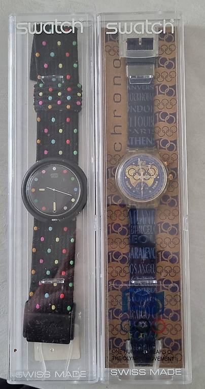 Swatch vintage con custodia e batteria nuova Cantone Ticino