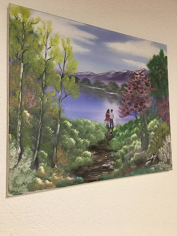 Yotree Ölgemälde – Handgemalt, 60x120 Cm, Abstrakte Wandkunst Mit Rahmen
