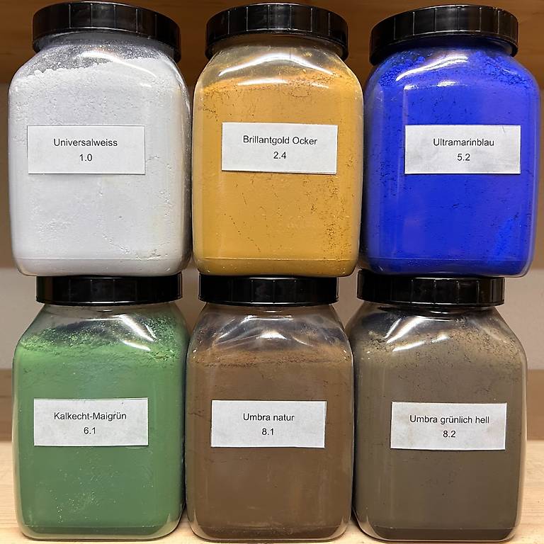 4x Metallic Pigmentpulver 20g - Gold Silber Bronze Für Epoxidharz & Kunst