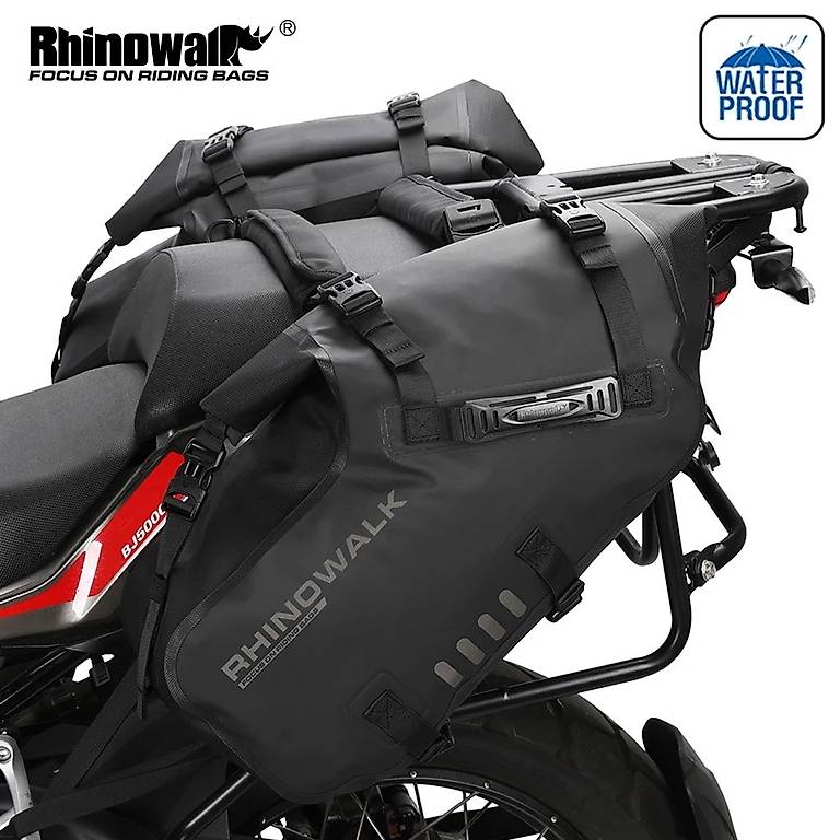 Rhinowalk Motorrad Tasche 28L Pannier Tasche Sattel Taschen Im Kanton