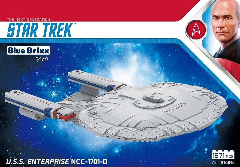 Bluebrixx Pro Star Trek Uss Enterprise Ncc D Im Kanton St