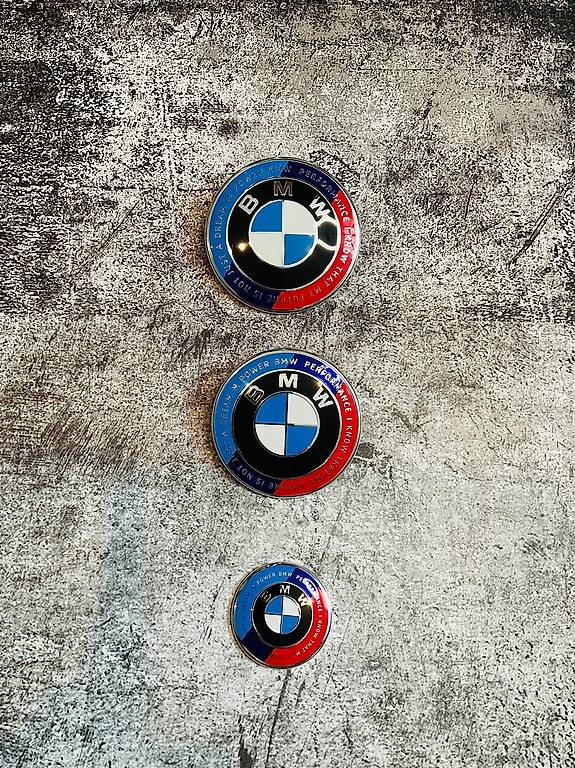 Bmw M Jubil Um Motorhauben Heckklappen Lenkrad Emblem Logo Canton