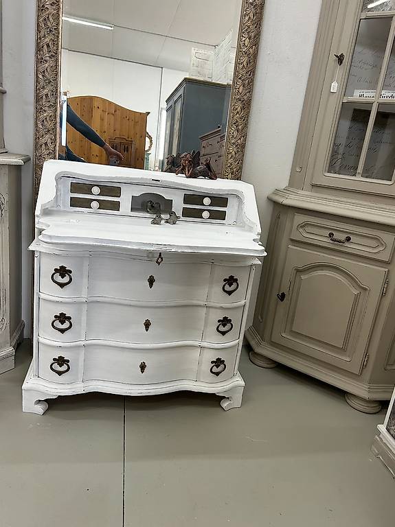 Sekret R Schminktisch Kommode Barock Shabby Weiss B Rnie S Im Kanton