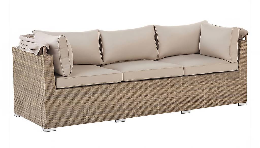 Rattan Auflagen Set