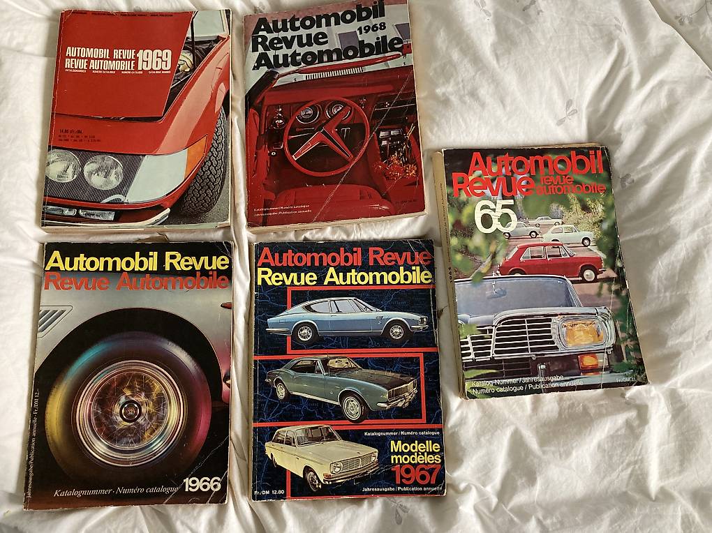 洋書 AutomobIl  Revue  1968 Automobil Revue 1966, 1967, 1968, 1969 im Kanton Zürich - tutti.ch