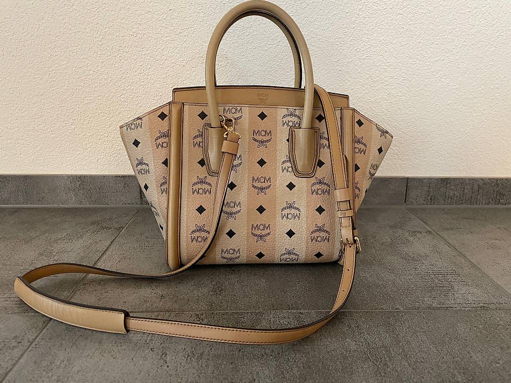 Mcm Tasche Marken Taschen Gebraucht MCM Designer Tasche (Gebraucht