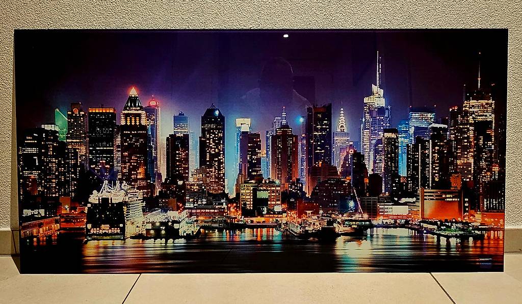 Zu Verkaufen Glasbild New York Skyline Im Kanton Aargau Tutti Ch