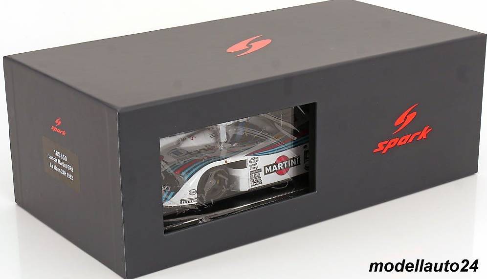 Spark 18S850 LANCIA Martini GR6 N°51 24H Le Mans 1982
