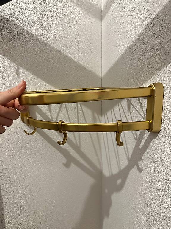 Garderobe Vintage Mid Century Gold Er Hutablage Canton Zurich Tutti Ch