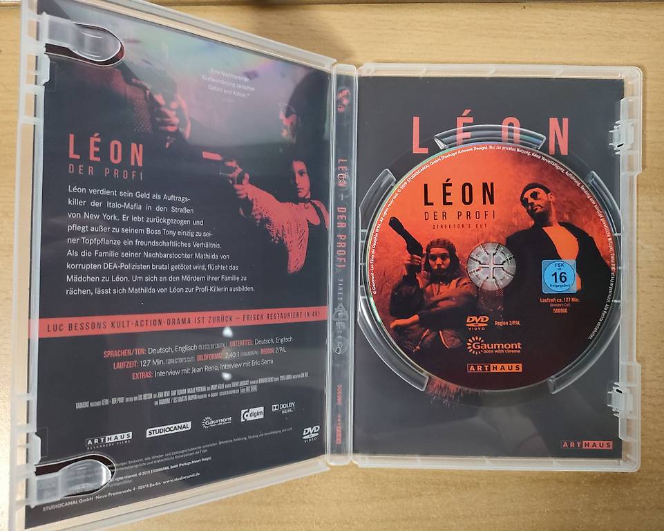 Léon Der Profi DVD mit Jean Reno im Kanton Zürich tutti.ch