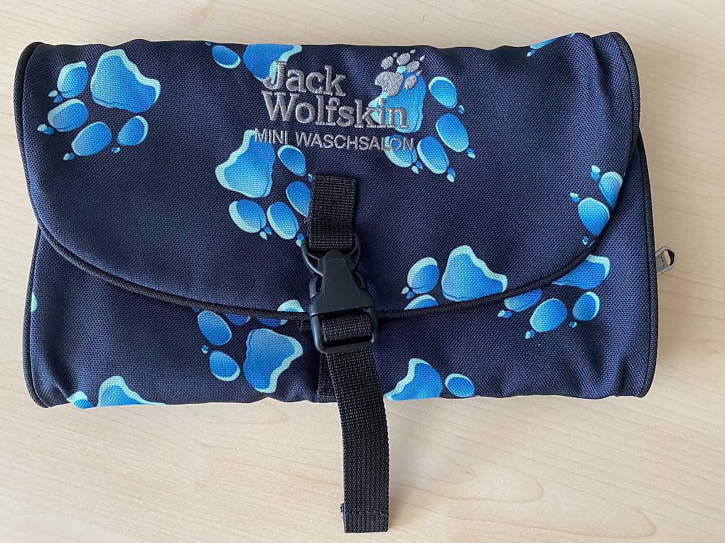 Jack Wolfskin Mini Waschsalon, Necessaire, Kulturbeutel blau im