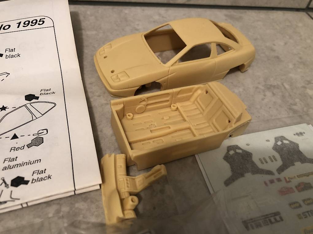 FIAT Coupe Rally di Montecarlo 1995 【1/43】【BBR