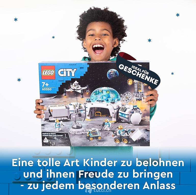 NEU & OVP - 60350 LEGO® City Kanton Mond-Forschungsbasis Bern im