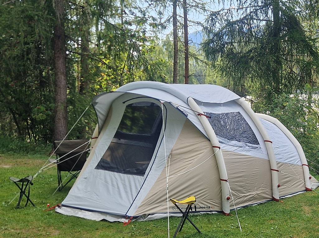 QUECHUA Aufblasbares Zelt 4-Pers., Air Seconds 4.1 im Kanton Luzern -  tutti.ch