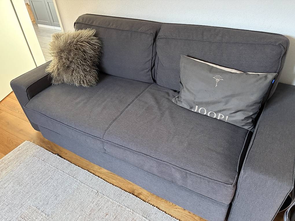 Schlafsofa Ikea grau im Kanton Graubünden