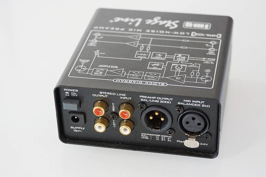 Preamplificatore microfono, alimentazione Phantom im Kanton Tessin