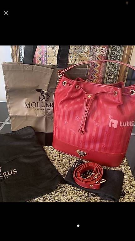 Maison Mollerus Original Beuteltasche Niesen Rot Im Kanton Z Rich