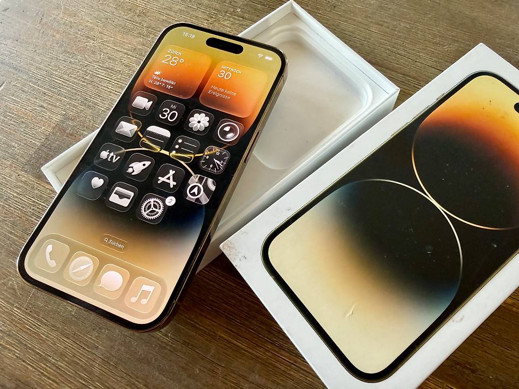 Wie neu: iPhone 14 Pro 128GB Gold im Kanton Zürich - tutti.ch