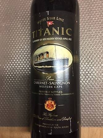 Titanic White Star Line Cabernet Sauvignon 2006 rarität Canton Basel