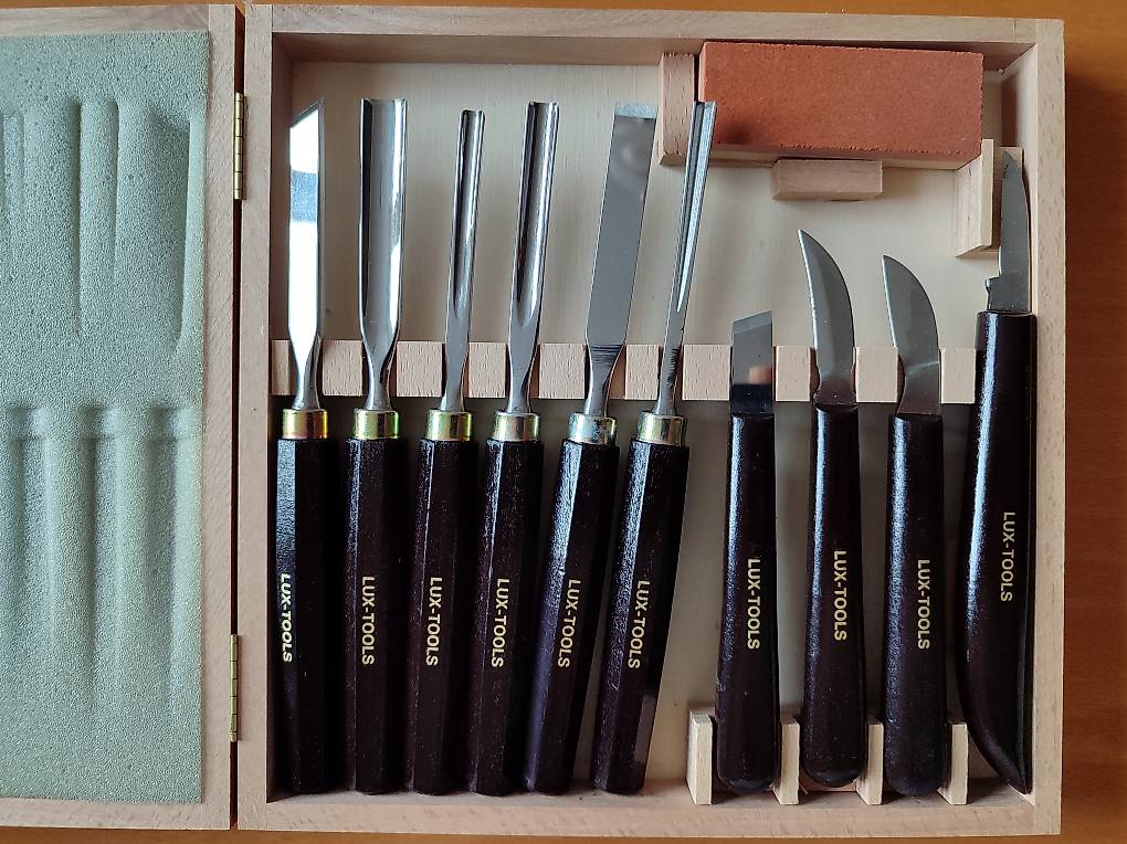LUX-TOOLS Kerbschnitzsatz Comfort 11-tlg. im Kanton Luzern - tutti.ch