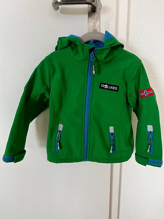 TrollKids Softshelljacke grün Grösse 98 im Kanton Zürich