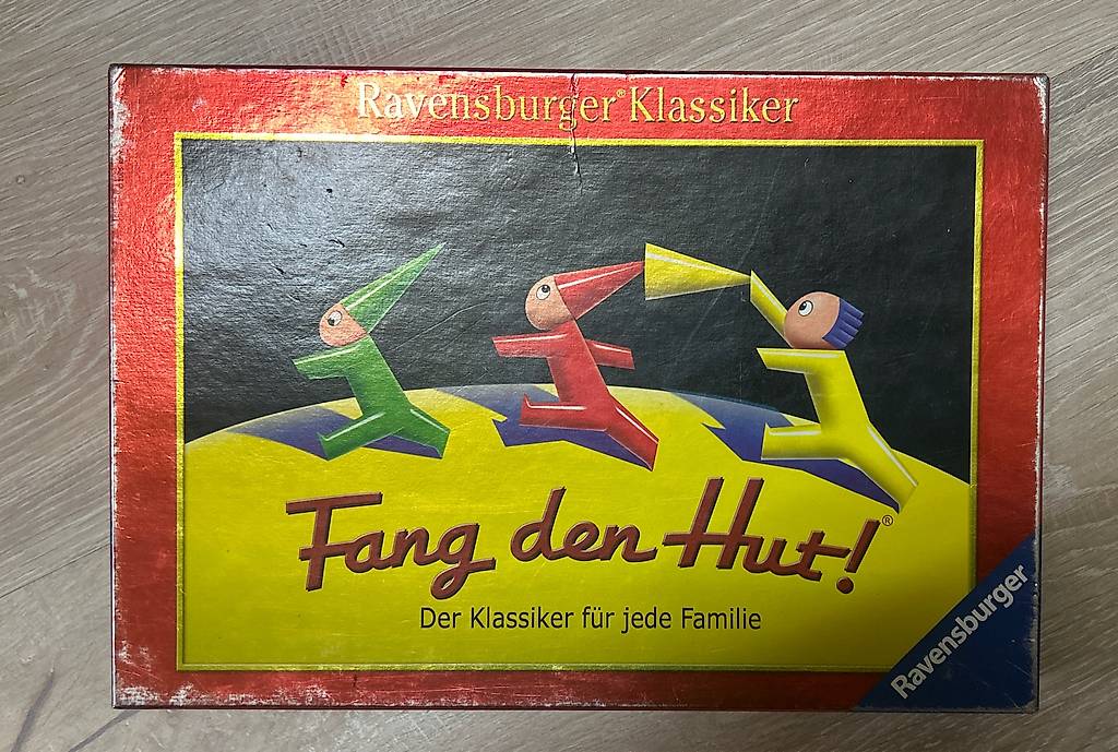 Fang Den Hut! Gioco Da Tavolo In Italiano - Cattura Il Cappello! - Il Classico Per Famiglie, 2-6 Giocatori, 6+ Anni