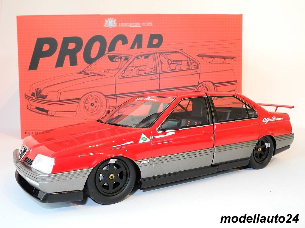 Alfa Romeo 164 Procar Prototipo 1988 Rosso Alfa / Laudo 1:18