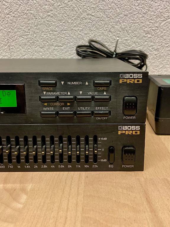 Boss Pro SE-50 Multieffektprocessor & GE-21 Equalizer Cantone