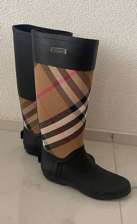 burberry gummistiefel frauen