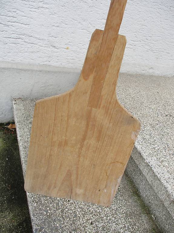 58 Cm Brot Transfer Schieber Buchenholz Mit Messskala - Teigschieber Für Brot, Bagels, Pizza, Gebäck